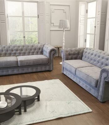 Imperial Cream Fabric Sofa