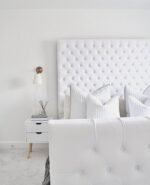 Royal Duchess Bed - white ottoman bed