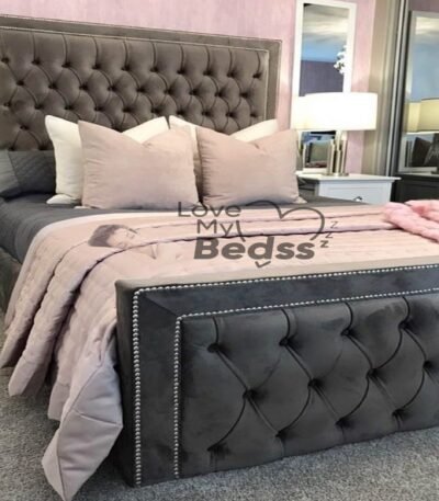 Lovemybedss Bliss Buttoned Bespoke Bed
