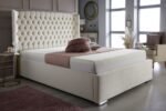 Bespoke Alyssa Buttoned Headboard Bed