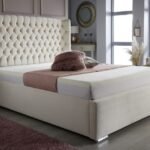 Bespoke Alyssa Buttoned Headboard Bed