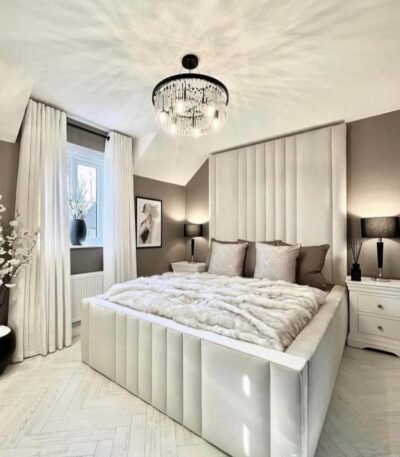 Luciano Bespoke Panelled Bed