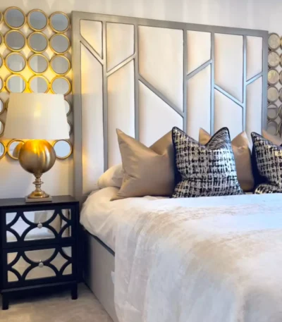 Luxury Taylor Metal Art Bed