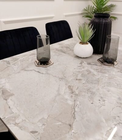 Titan Black Sintered Stone Dining Table