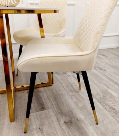 Luna Velvet Dining Chair